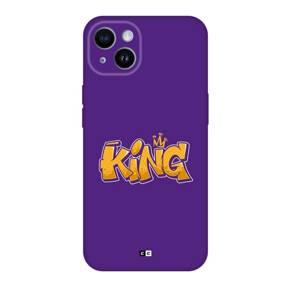 The Royal King Back Case for iPhone 14